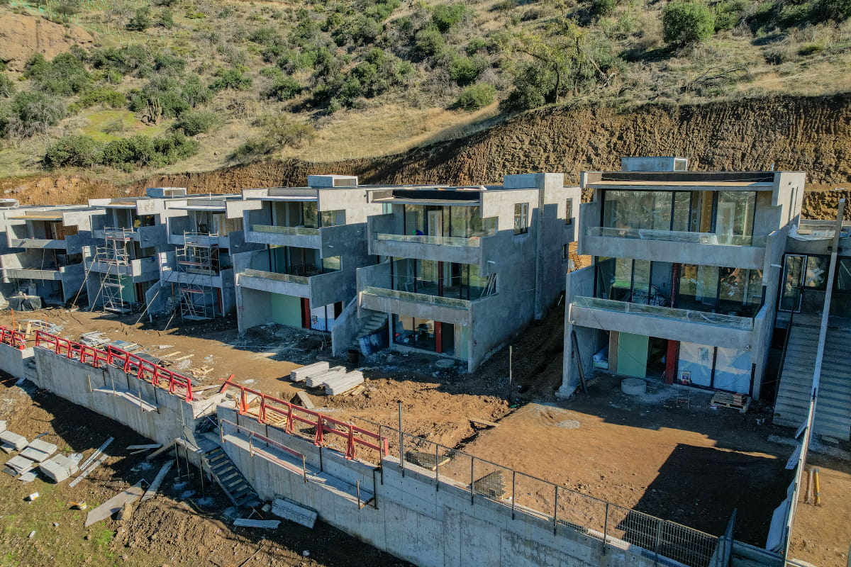 Avances de obra Rocas del Águila