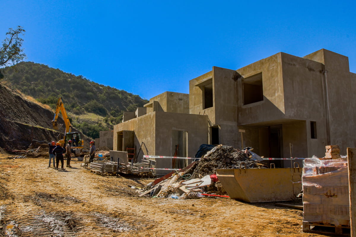 Avances de obra Rocas del Águila