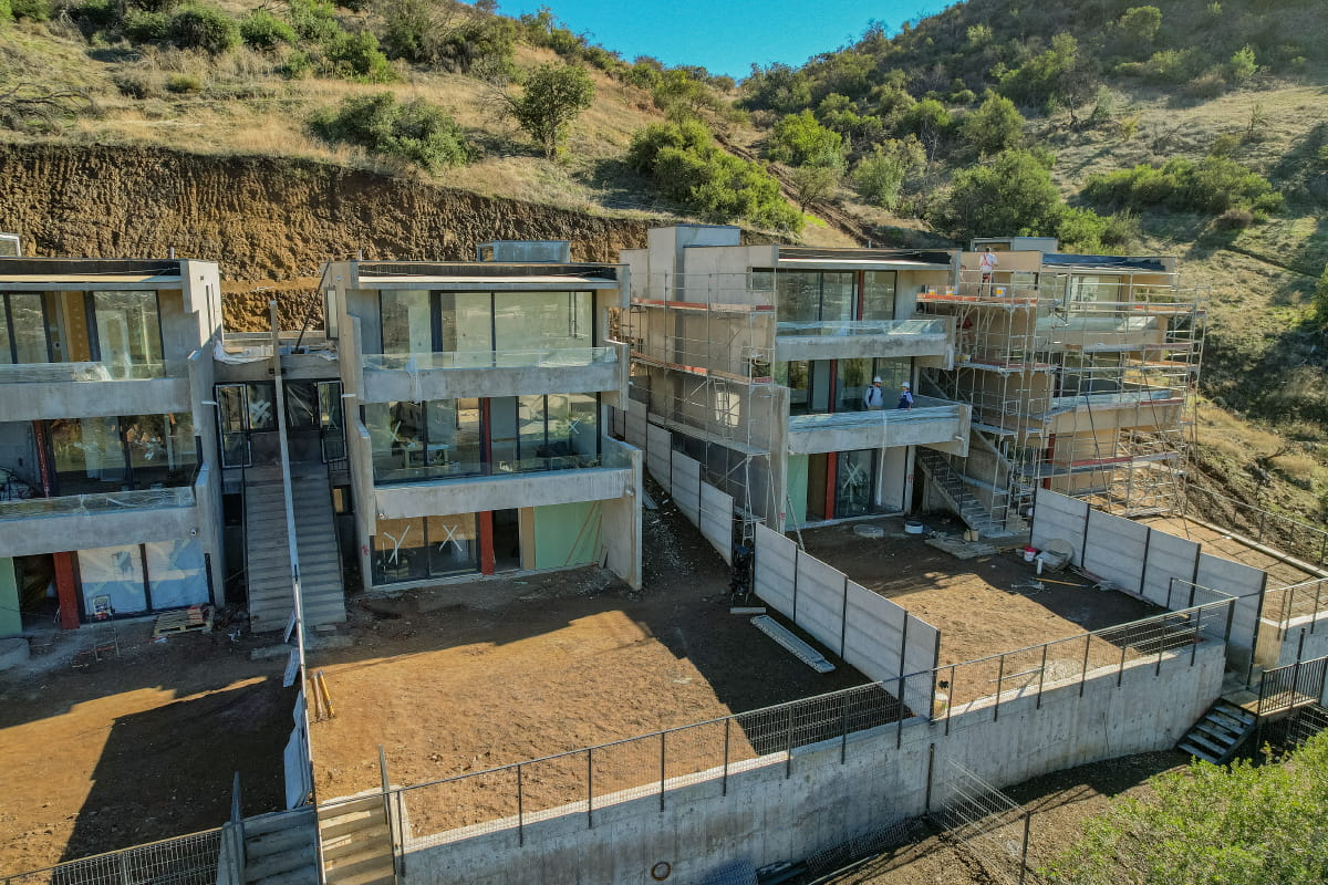 Avances de obra Rocas del Águila